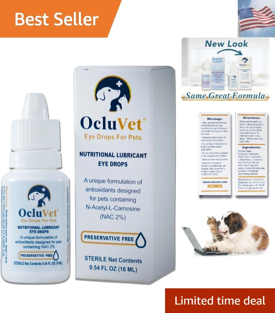 Eye Drops for Pets | Clinically Studied Antioxidants for Pets with Cataracts ...