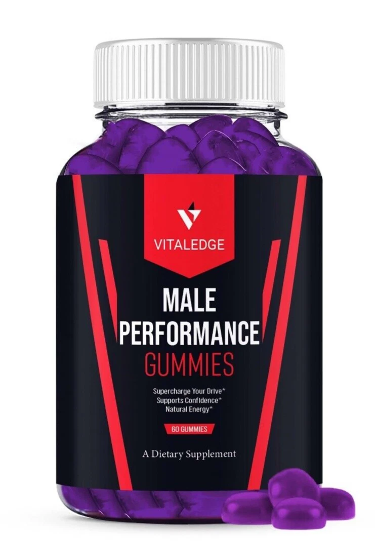 (1 Pack) Vital Edge Performance Gummies, VitalEdge Max Formula