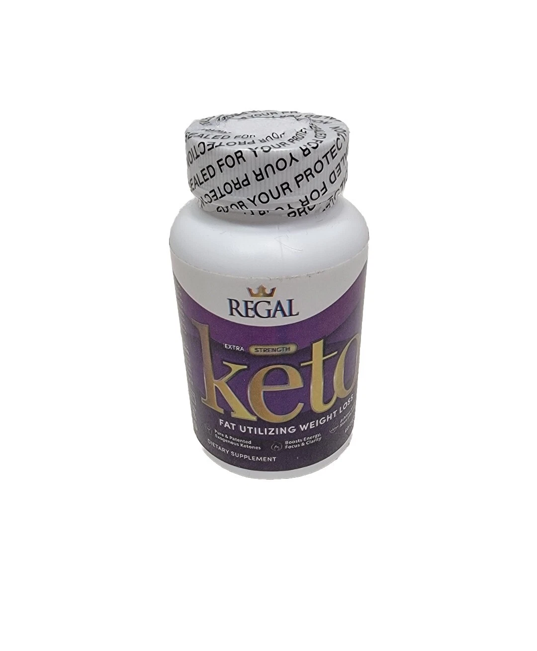 Royal Keto ACV Pills 1100 MG Keto Support 60 Capsules Fat Utilizing Weight Loss