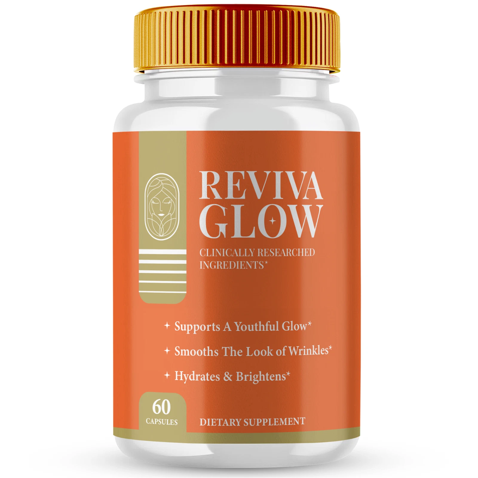 Reviva Glow Skincare Supplement for Healthier, More Vibrant Skin 60ct