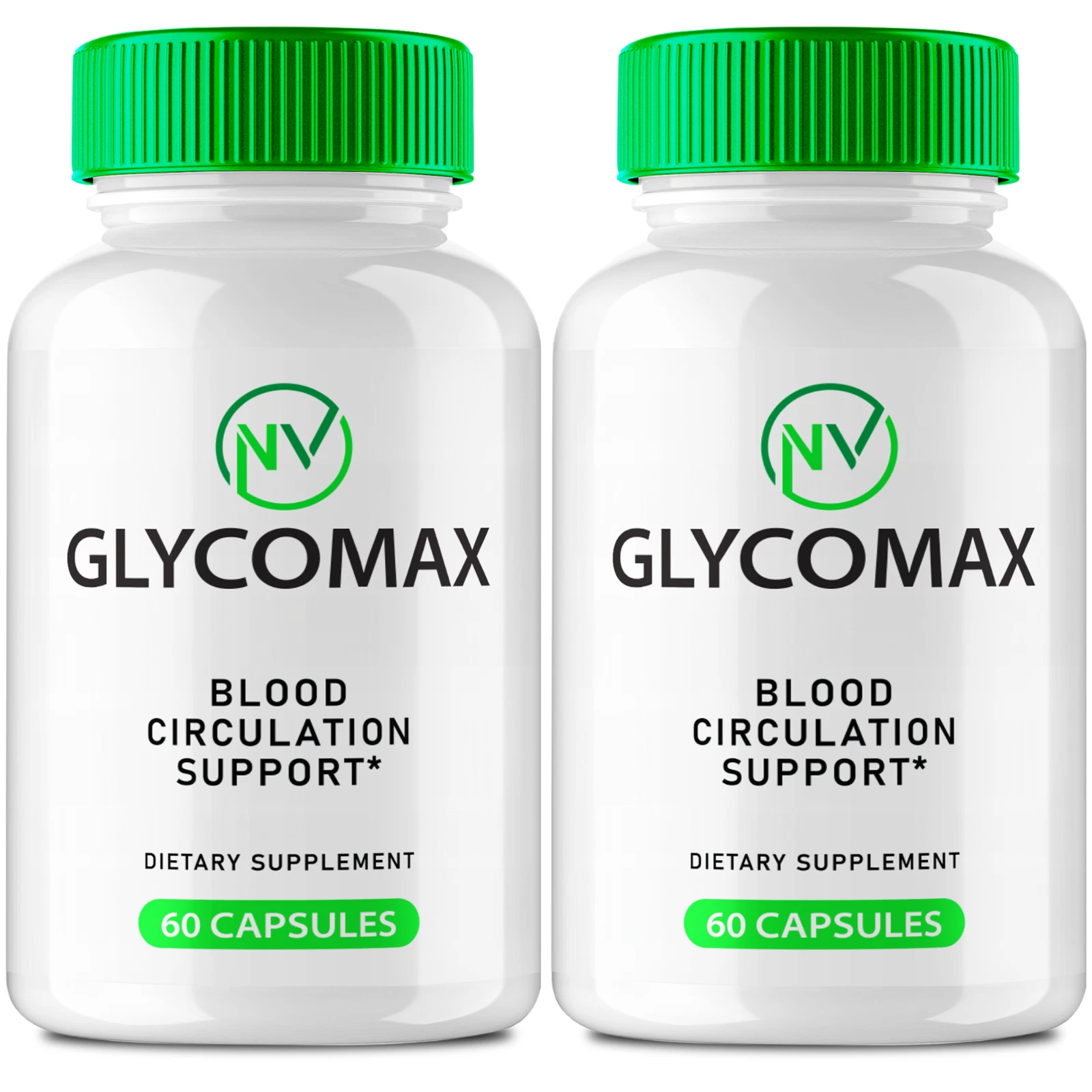 (2 Pack) GlycoMax Blood Capsules for Healthy Circulation & Stable Levels