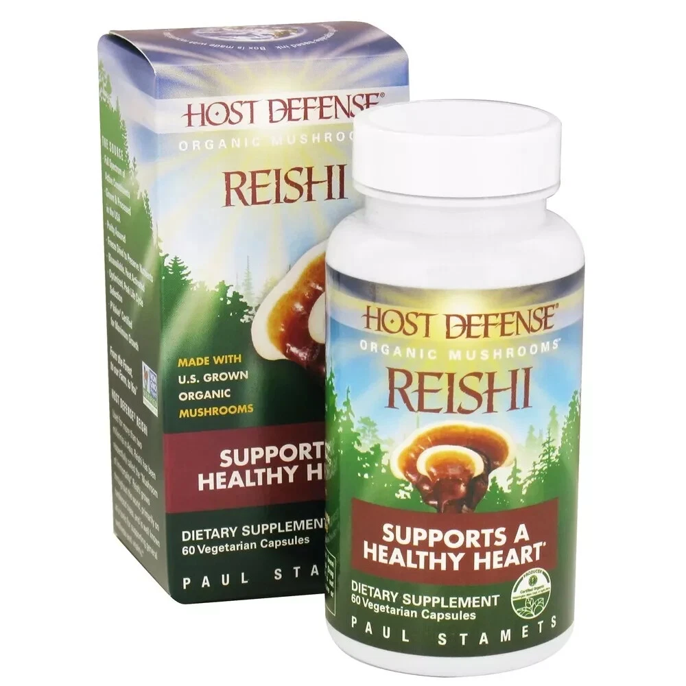Host Defense Reishi 1000 MG - 60 Capsules