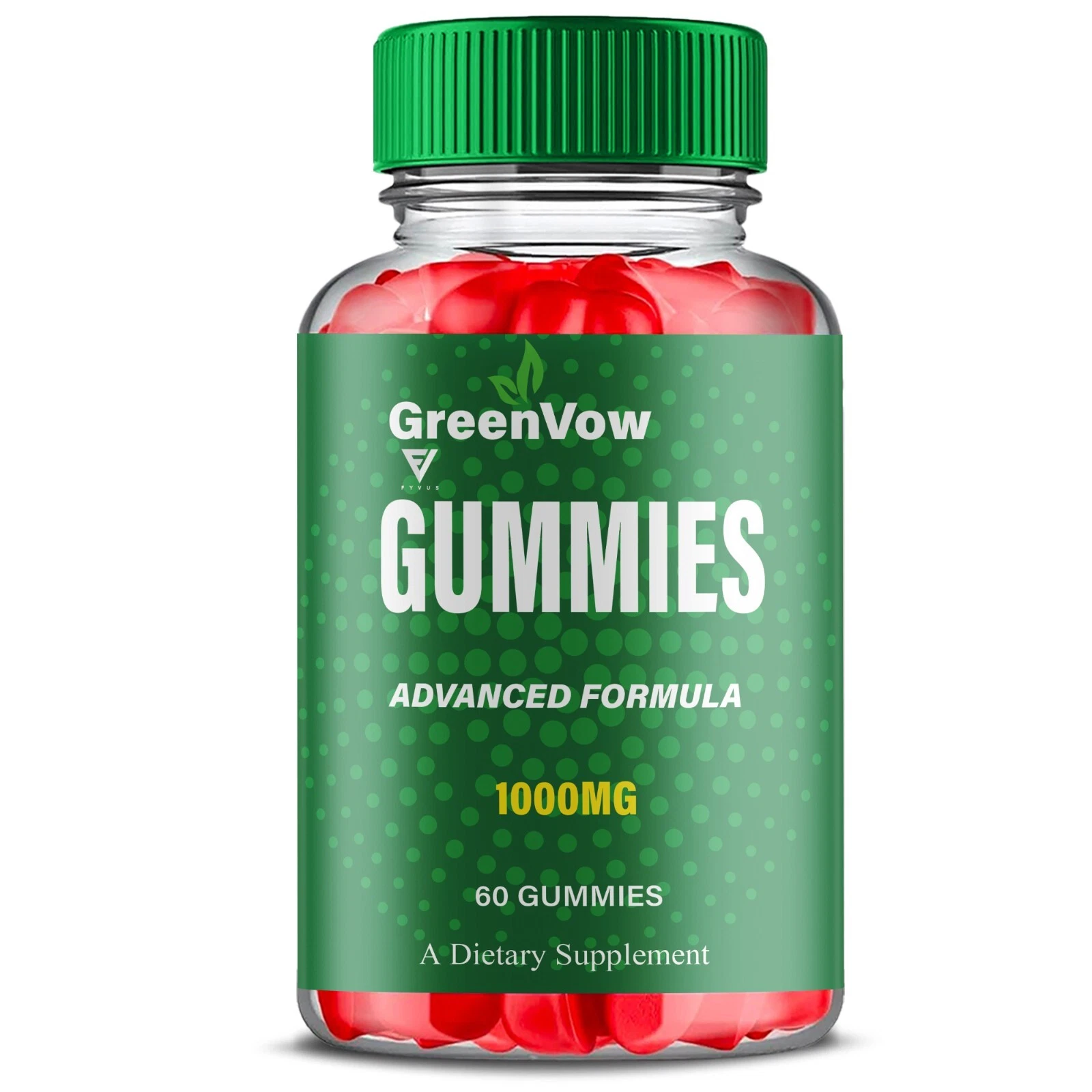 GreenVow Health Gummies, Green Vow Advanced Support (60 Gummies)