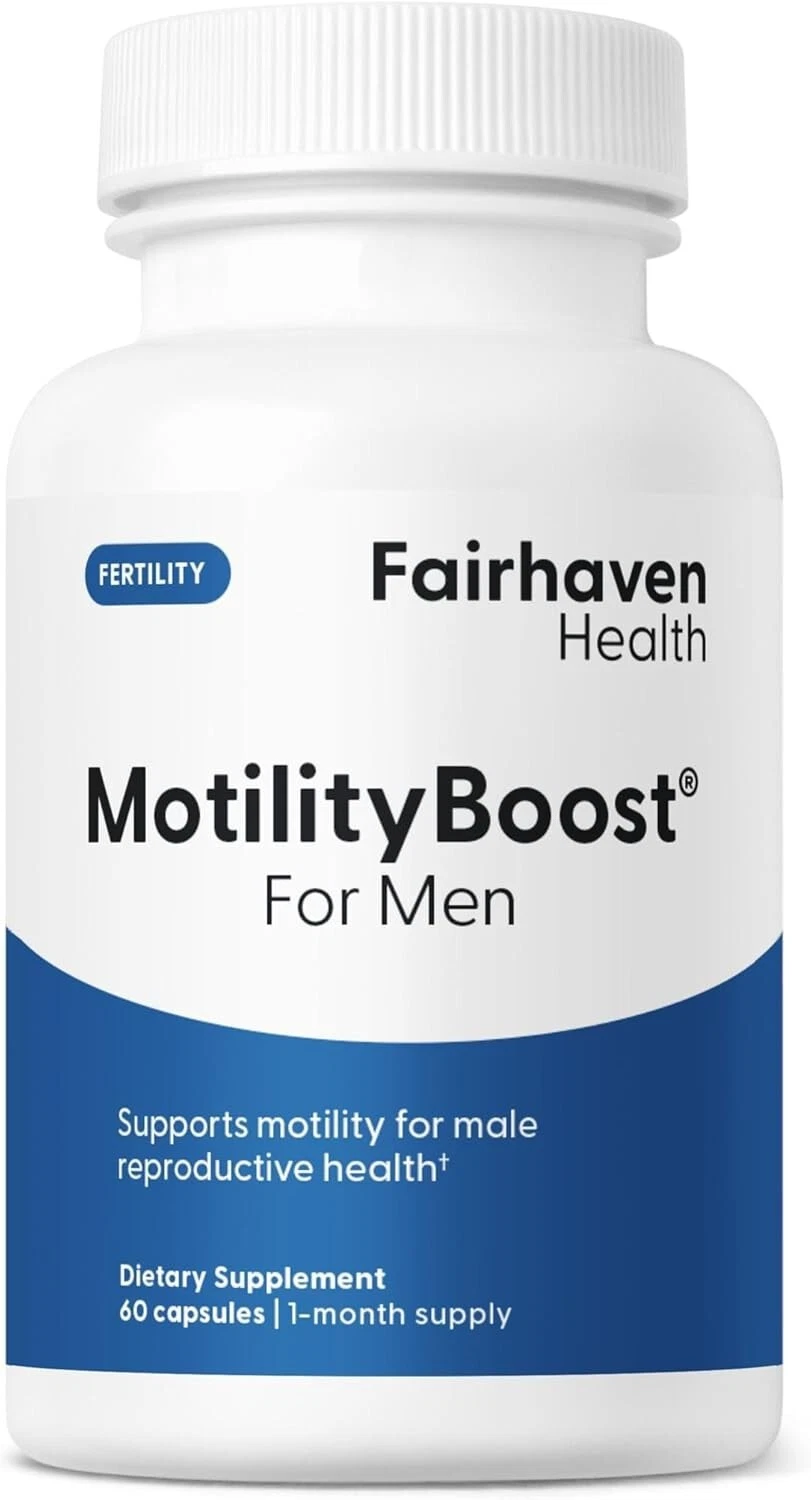 Prenatal Male Fertility Supplement for Motility Strength- MotilityBoost for Men