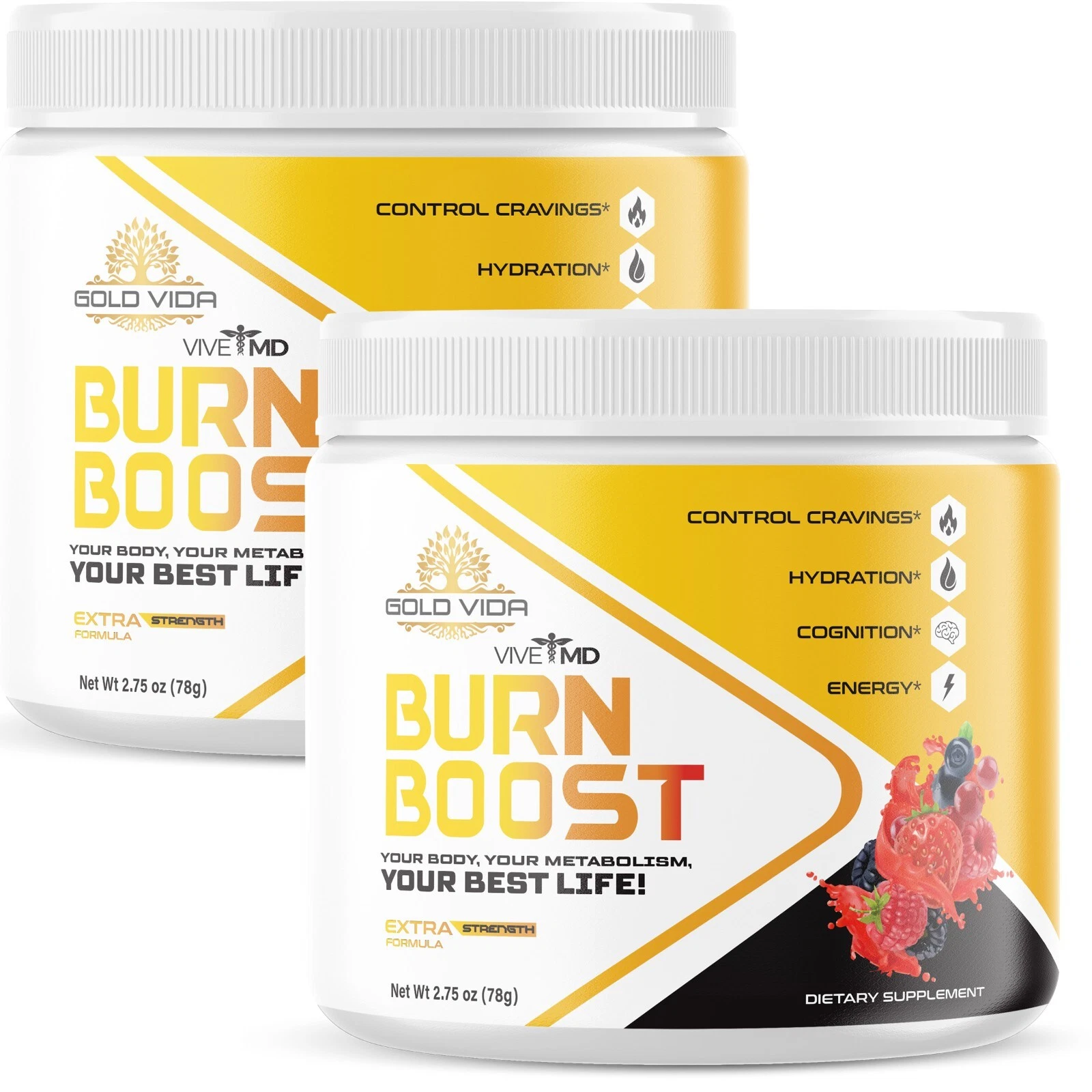 Burn Boost Powder - Official Formula (2 Pack)