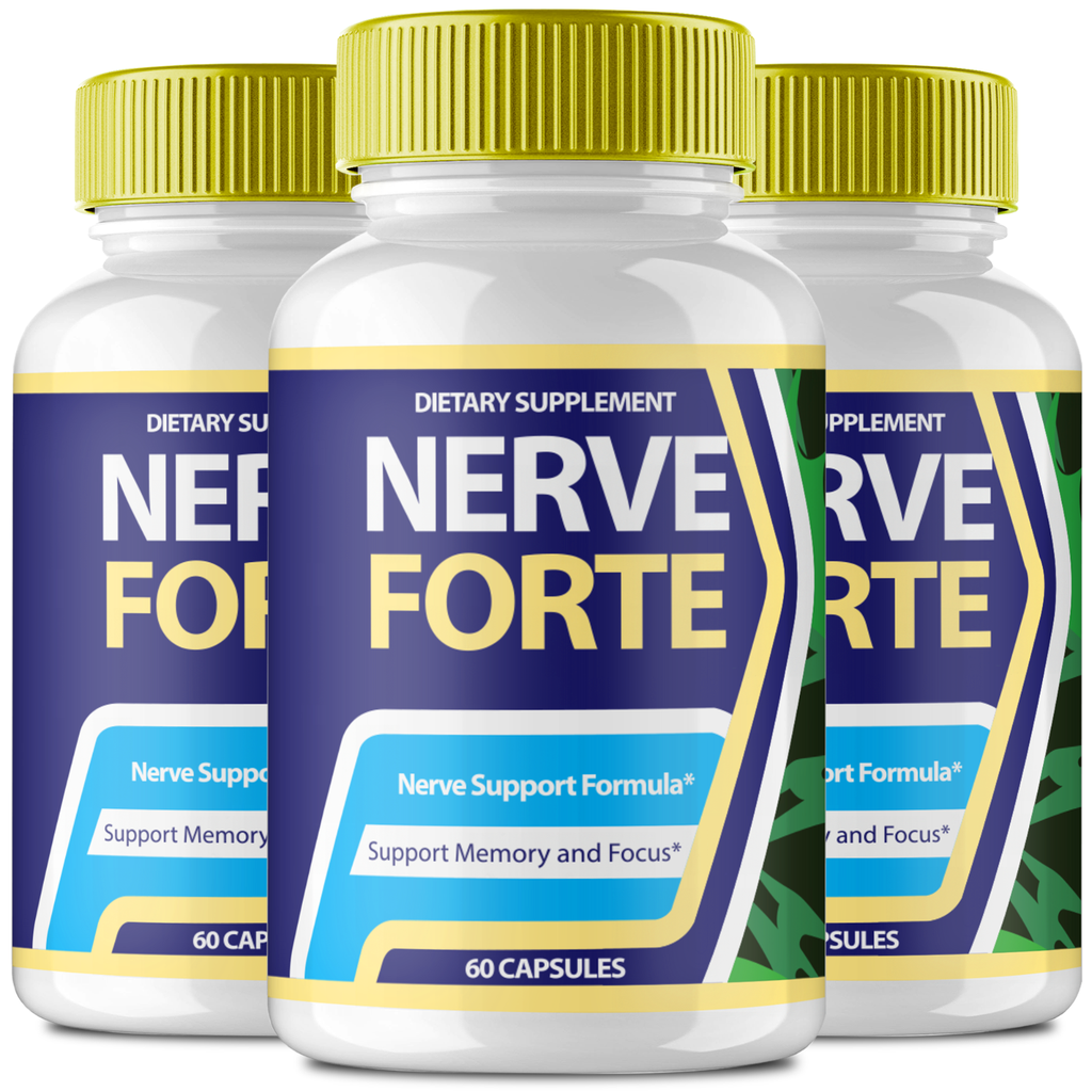 Nerve Forte Capsules for Nerve Health and Discomfort Relief - 180 Capsules