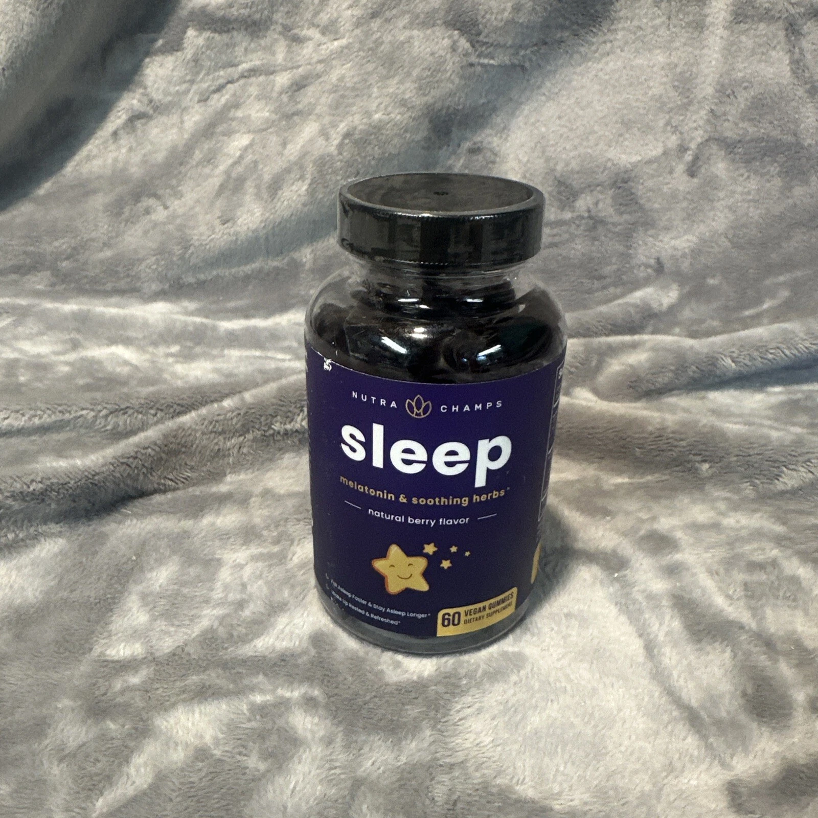 Nutra Champ Sleep, 60 Easy-To-Swallow Exp. 10/2025 Gummy