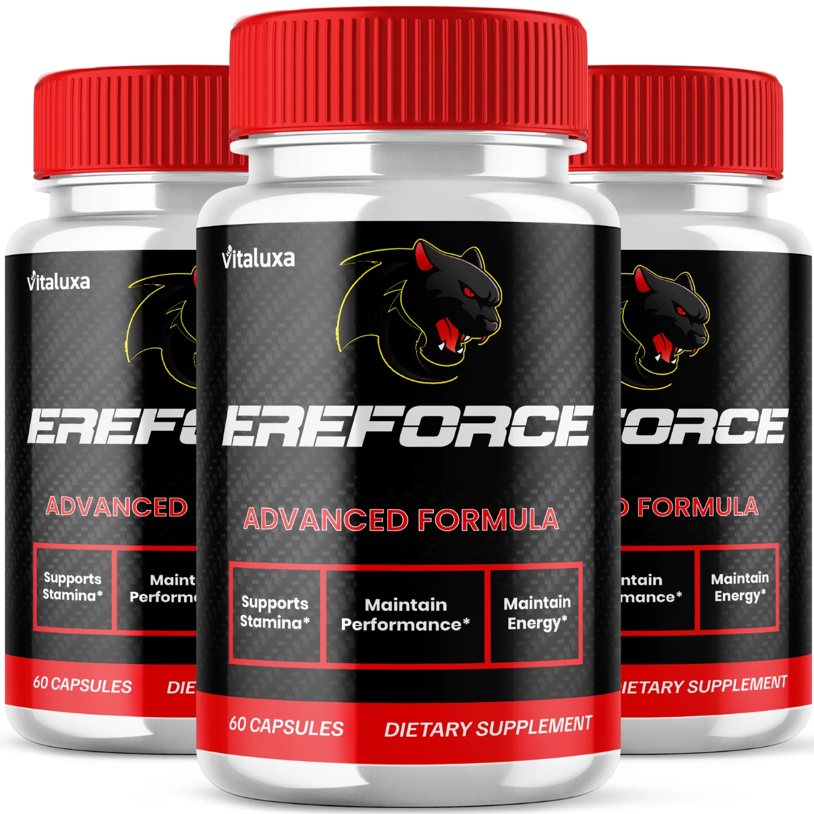(3 Packs) Ereforce Pills for Men, Advanced Ere Force Male Support (180 Capsules)