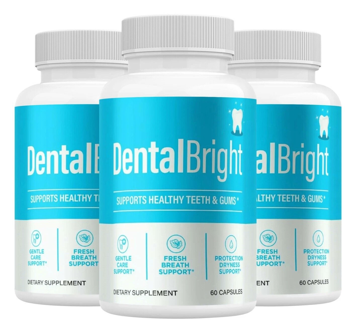 Dental Bright Probiotic, Support Healthy Teeth and Gums (3 Pack)