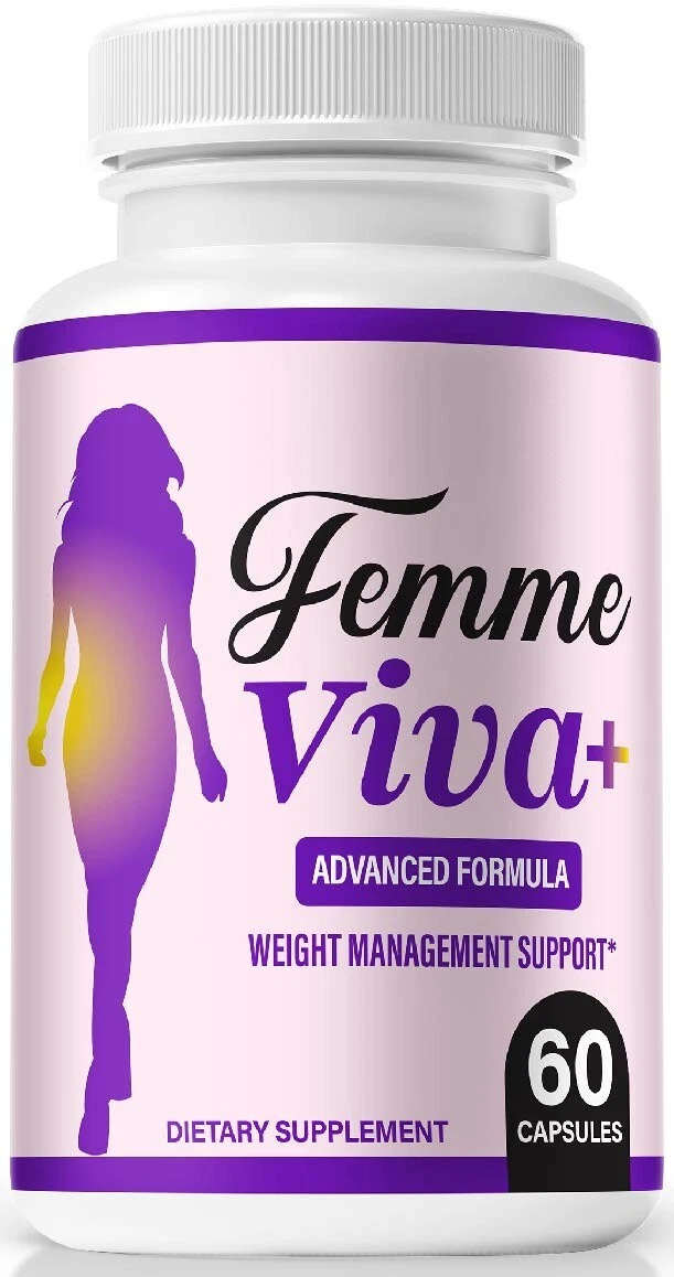 Femme Viva+ Weight Loss Capsules, Femme Viva+ Advanced Support Formula 60ct