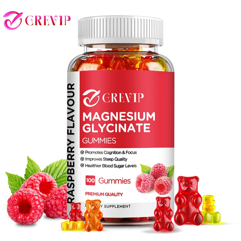 Magnesium Glycinate - Muscle, Sleep Support, Relief Stress,Heart & Bone Health