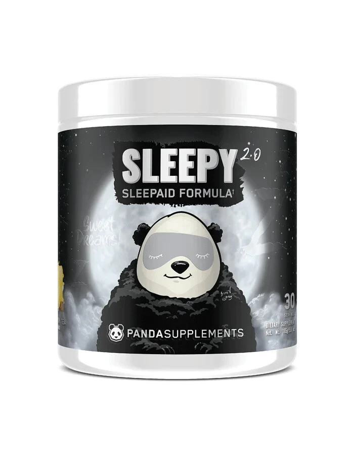 Panda Supps Sleepy 2.0 Sleep Support Formula 30 Servings - Honey Lemon Tea