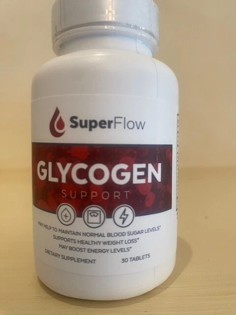 Super Flow Glyco Optimizer, SuperFlow Glycogen Support Pills 30ct
