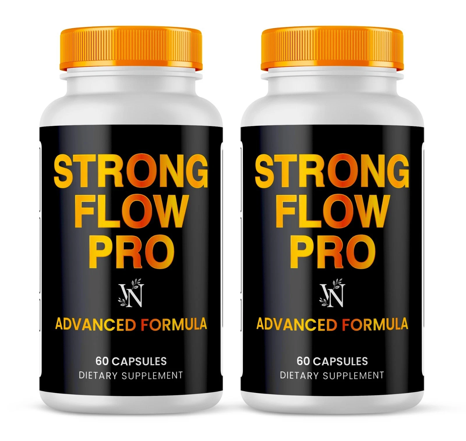 Strong Flow, Strong Flow Pro Prostate Supplement for Men 120 Capsules 2 Pack
