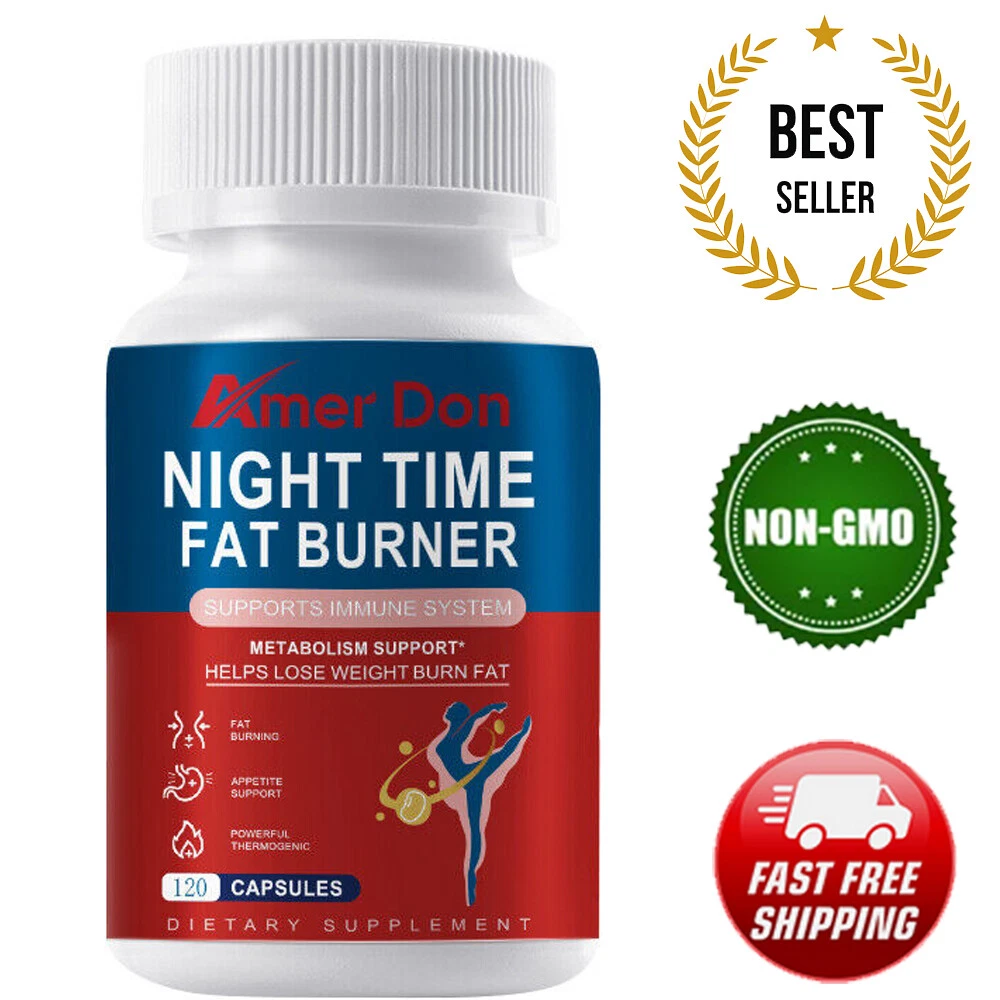Night Time Fat Burner Supplement For Fat Burn Weight Loss Appetite Suppressant