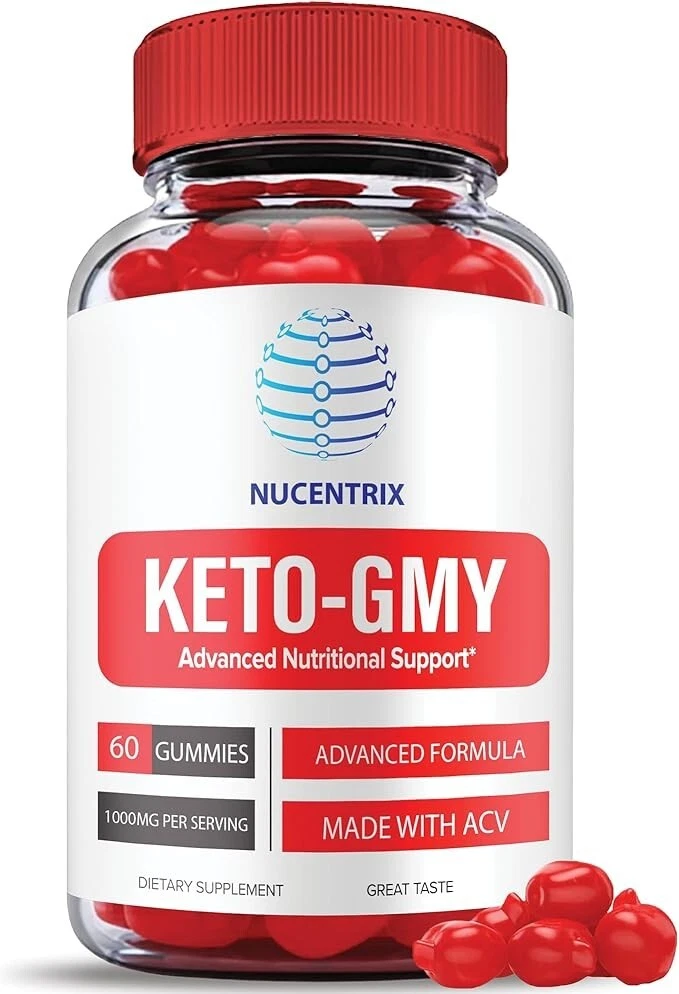 Nucentrix Keto GMY Advanced Nutrition Support Dietary Supplements - (60 Gummies)