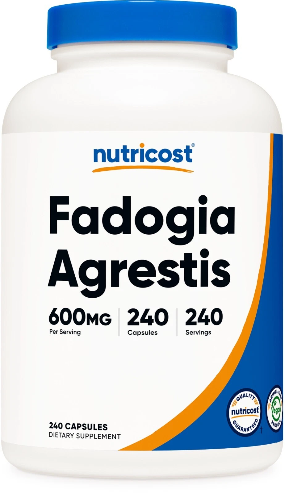 Nutricost Fadogia Agrestis (240 Capsules | 600 mg Per Serving) - 10:1 Extract
