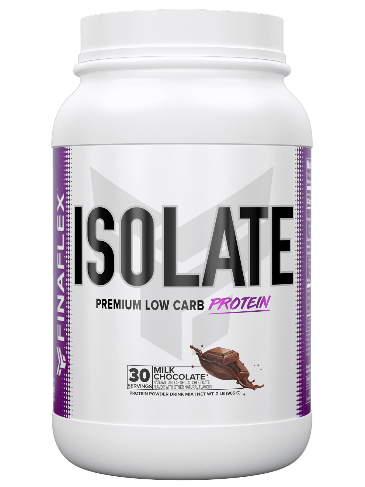FinaFlex Protein Isolate Low Carb Zero Sugar Powder Choose Flavor 30 Servings