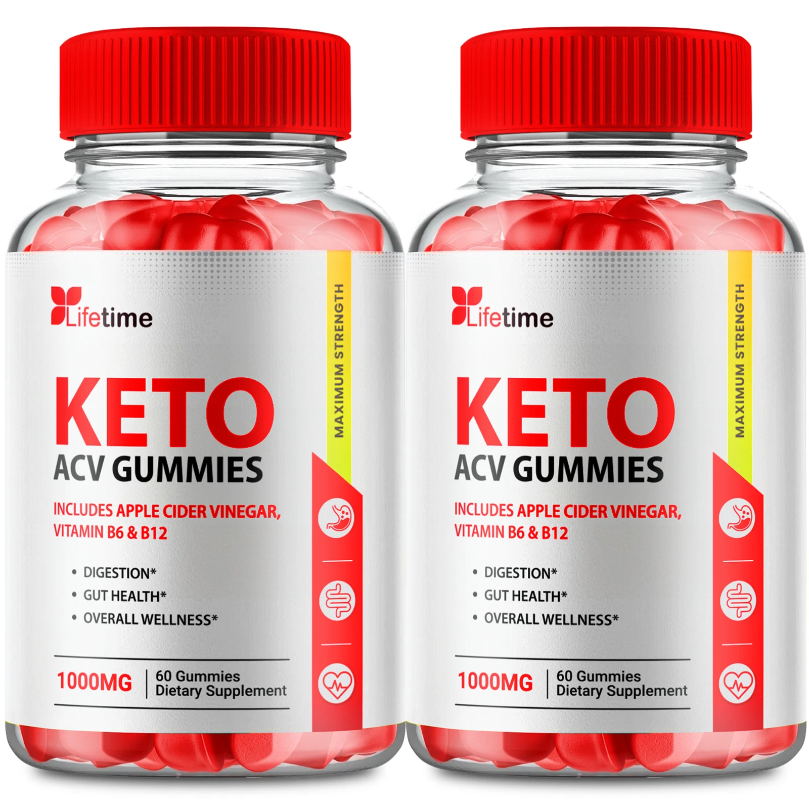 Lifetime ACV gummies - Official Formula (2 Pack)