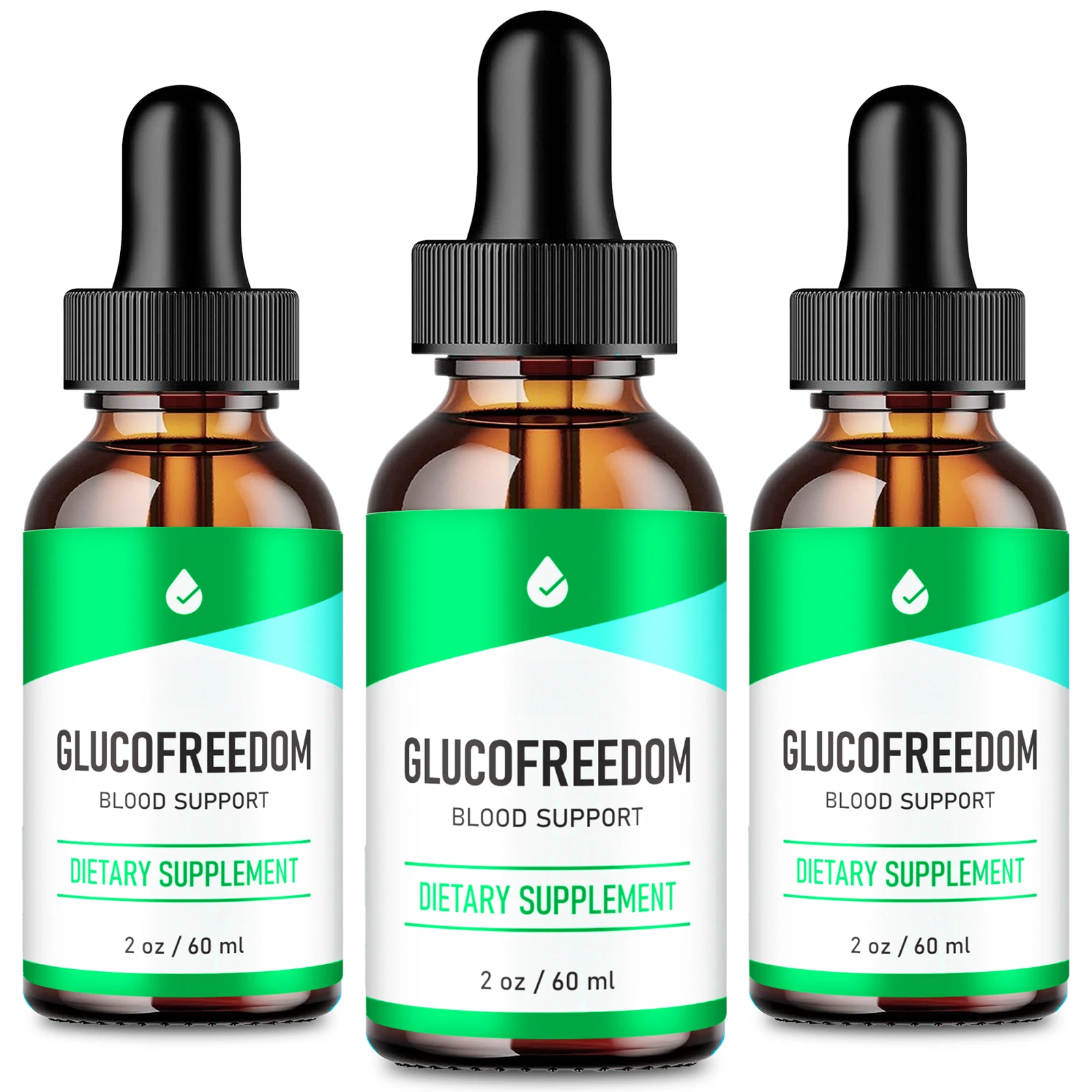 GlucoFreedom Drops - Official Formula (3 Pack)