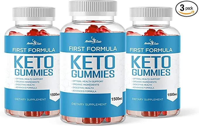 First Formula Keto ACV Gummies for Weight Loss - 1500mg (3 Pack)
