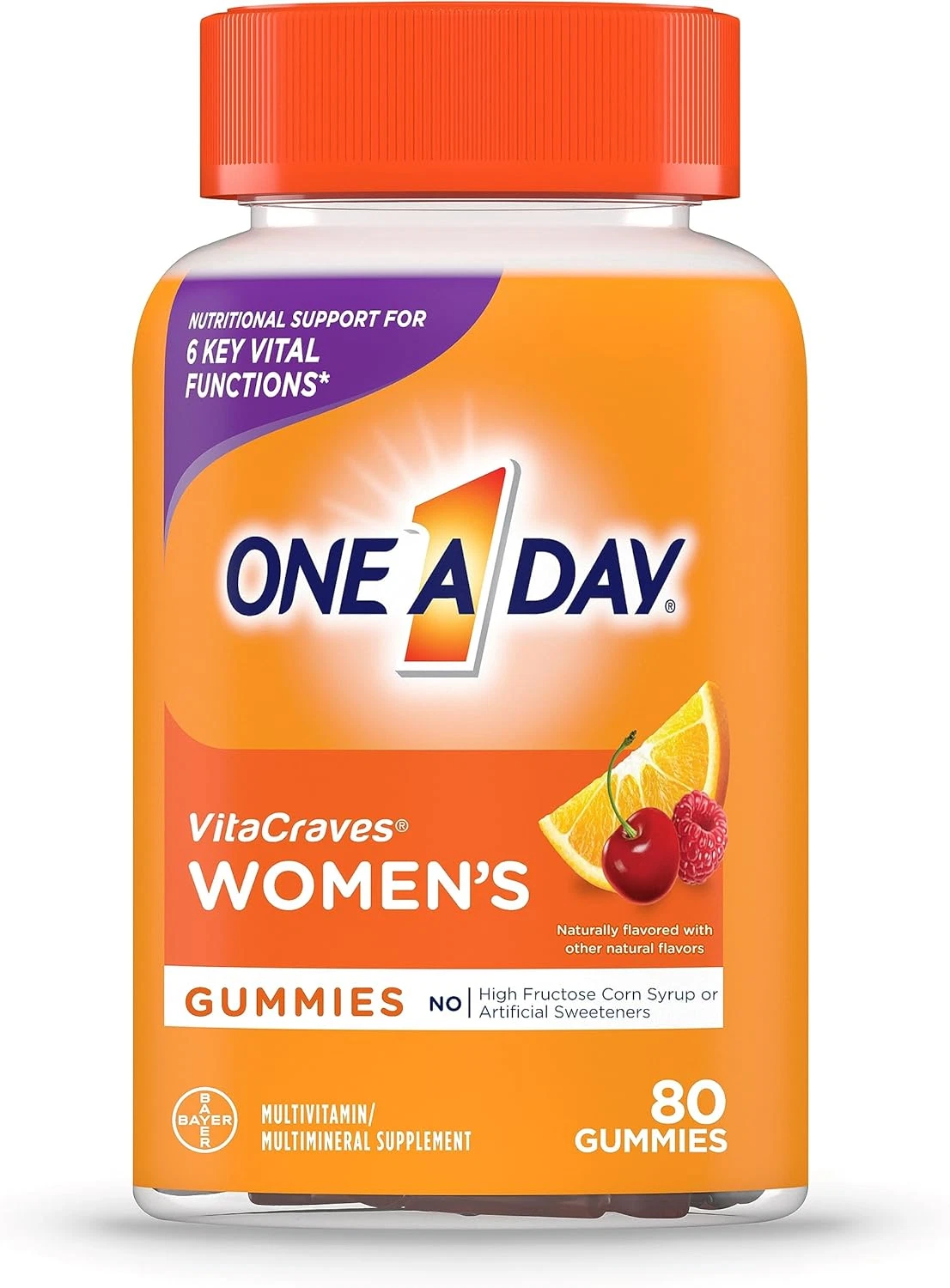 One a Day Women’S Multivitamin Gummies, Supplement with Vitamin A, C, D, E and Z