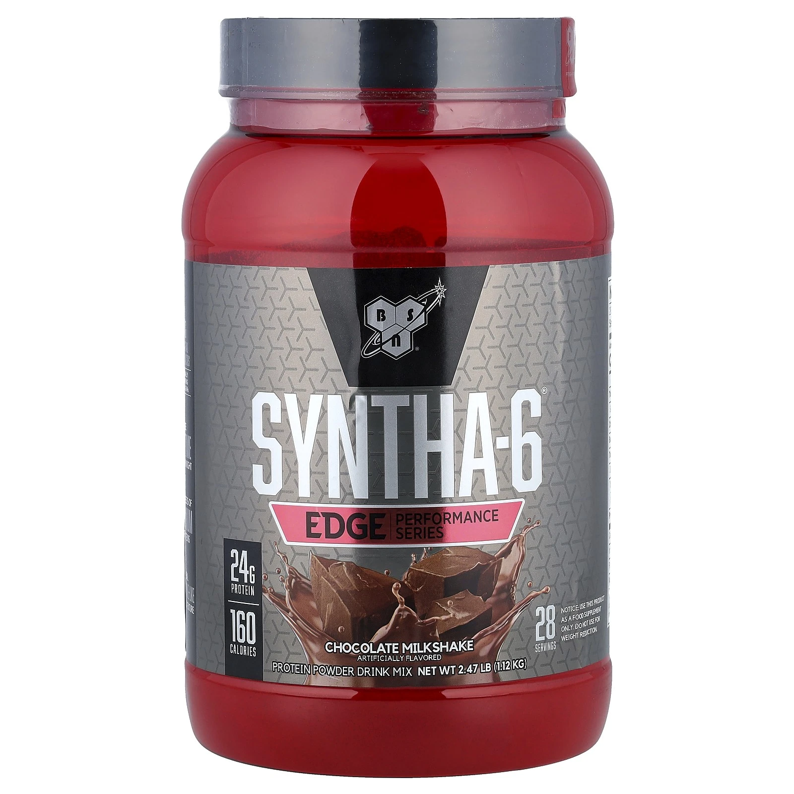 BSN Syntha-6 Edge Protein Powder 28 Servings Chocolate Milkshake