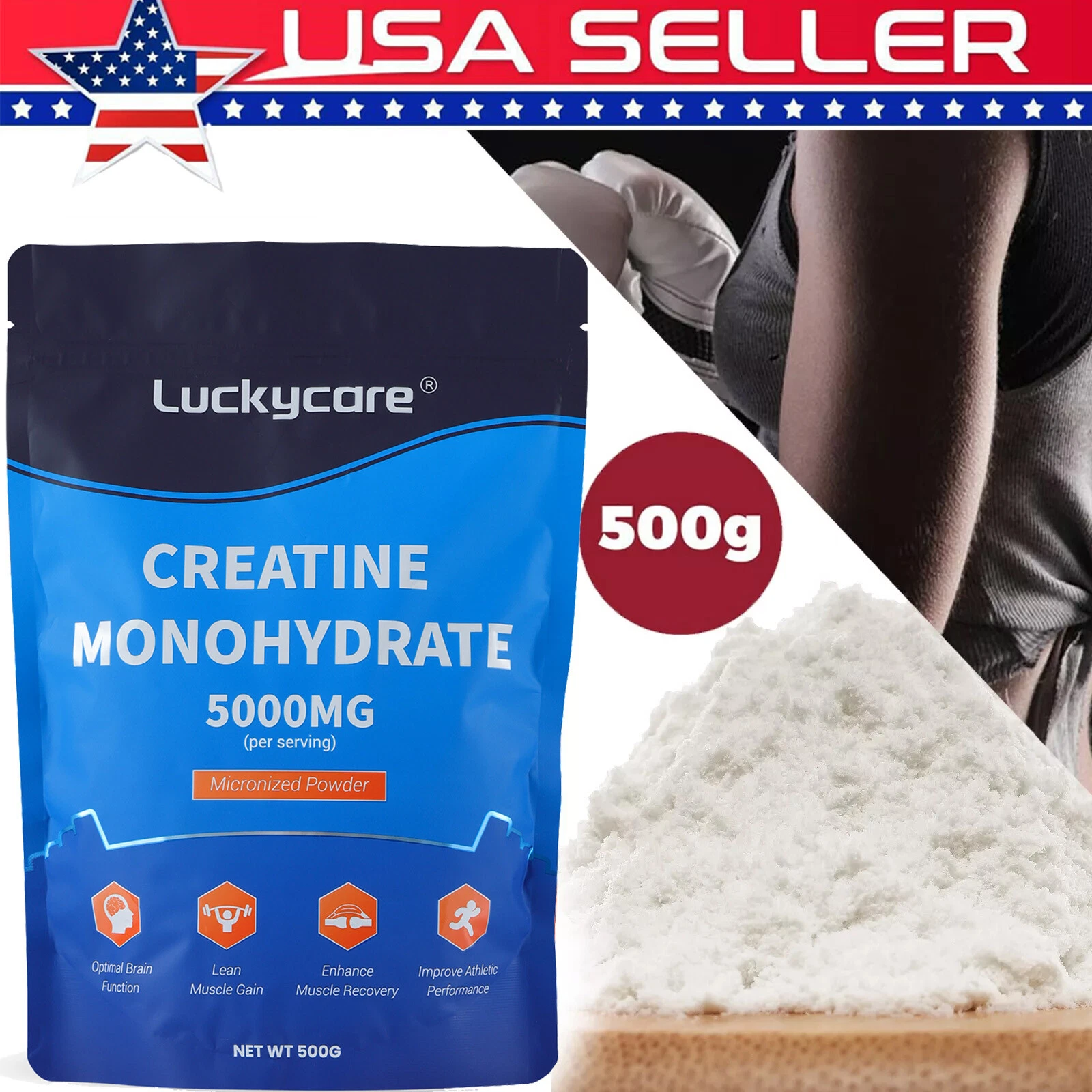 Creatine Monohydrate Powder Nutritional Supplements For Fitness Sports Muscle