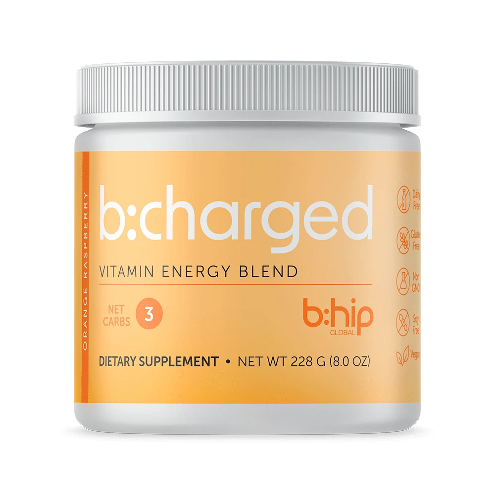 BHIP Focus Energy Drink Powder - Vitamins + Caffeine + Adaptogens | 30 Servings