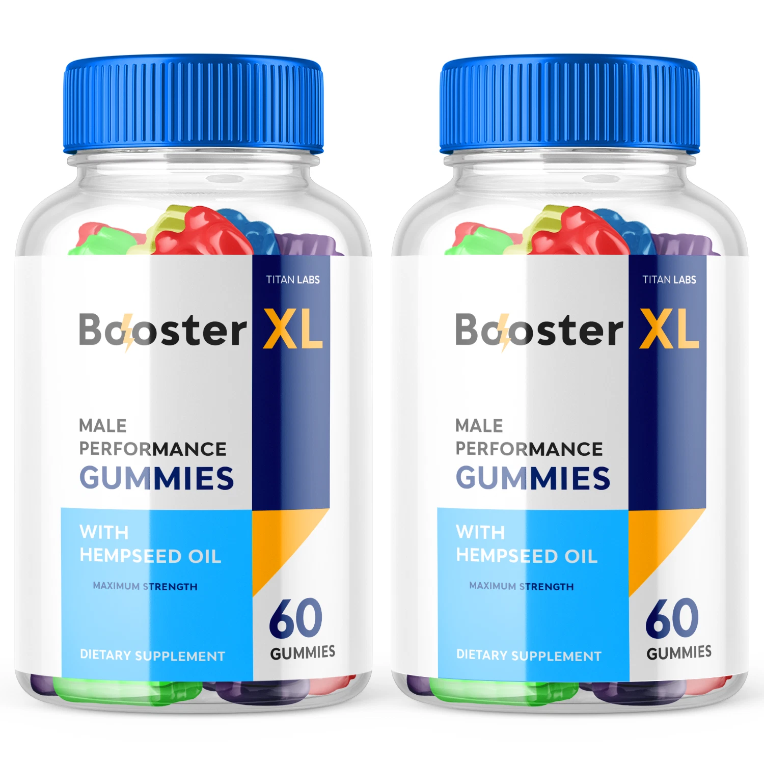 Booster XL Male Gummies - Maximize Vitality and Performance (2 Pack)