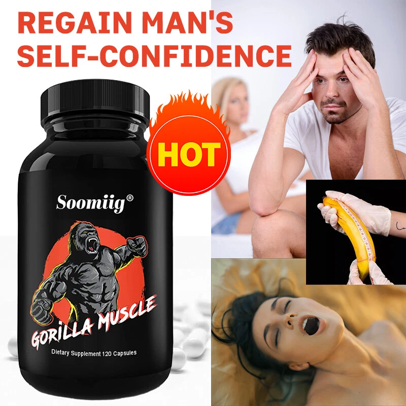 Male Booster Supplements- Enhancement Strength Stamina Sex Drive&Muscle Strength