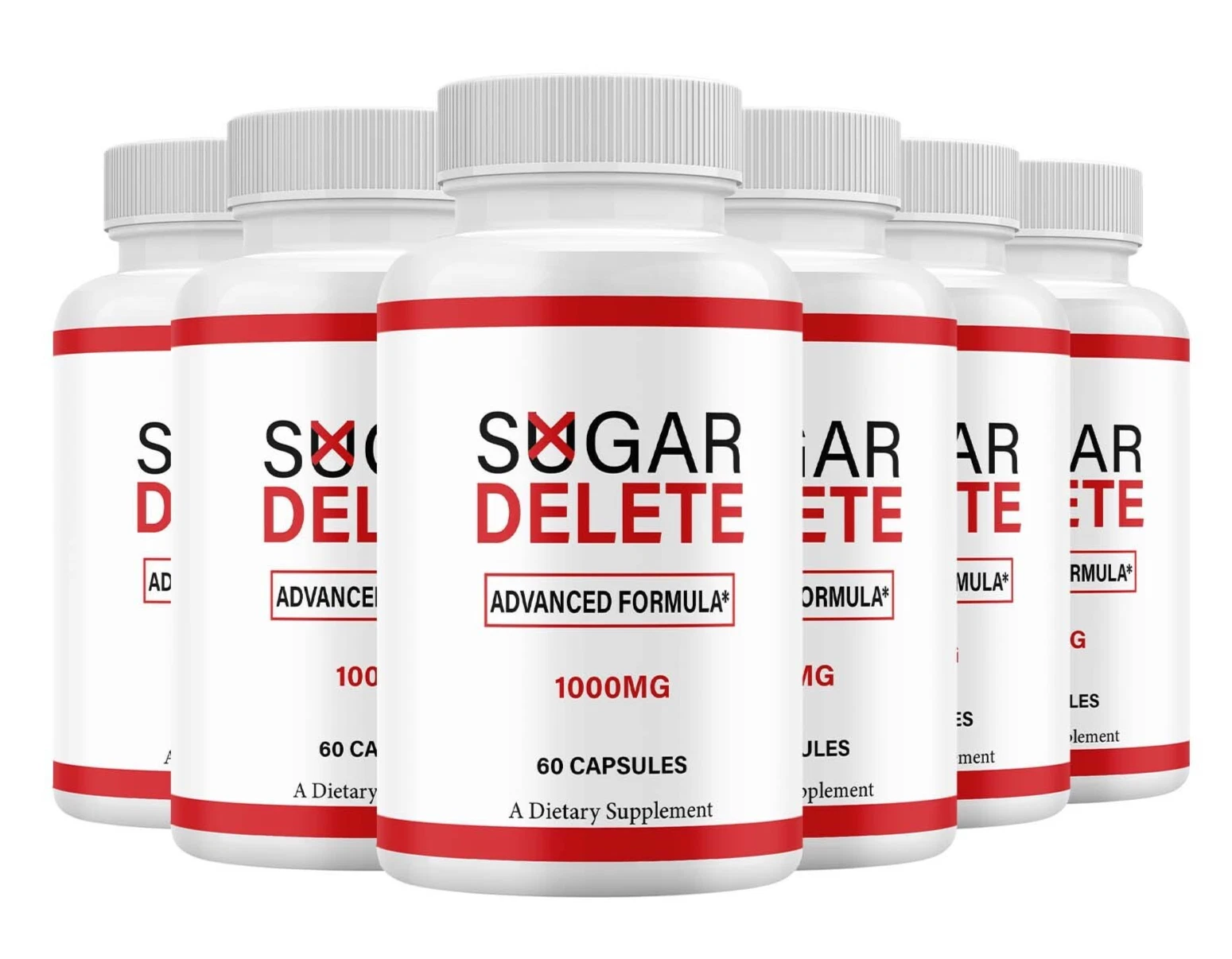 (6 Pack) Sugar Delete Glycogen Pills, SugarDelete Max Strength
