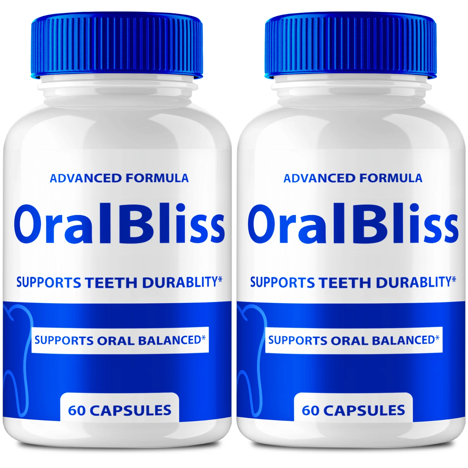 (2 Pack) OralBliss Dental Capsules, OralBliss Advanced Oral Health Support Pills