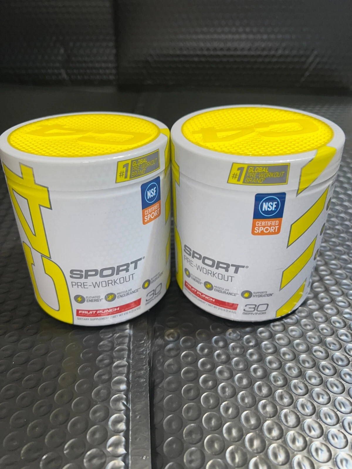 2 pack C4 Sport Pre Workout Fruit Punch - NSF Certified for Sport | 30 Ex 04/26