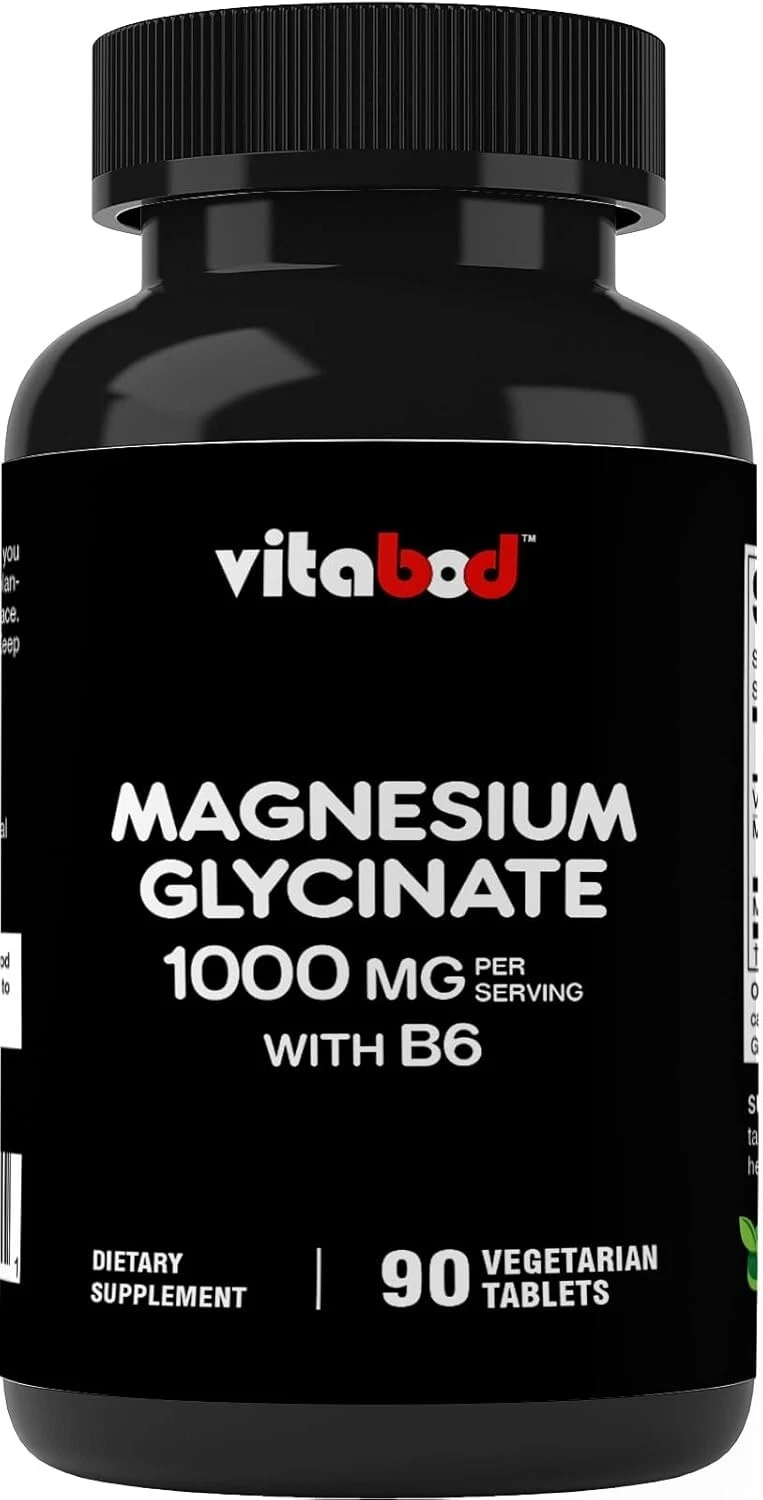 Magnesium Glycinate 10000 mg per Serving Providing 300mg of Elemental Magnesium