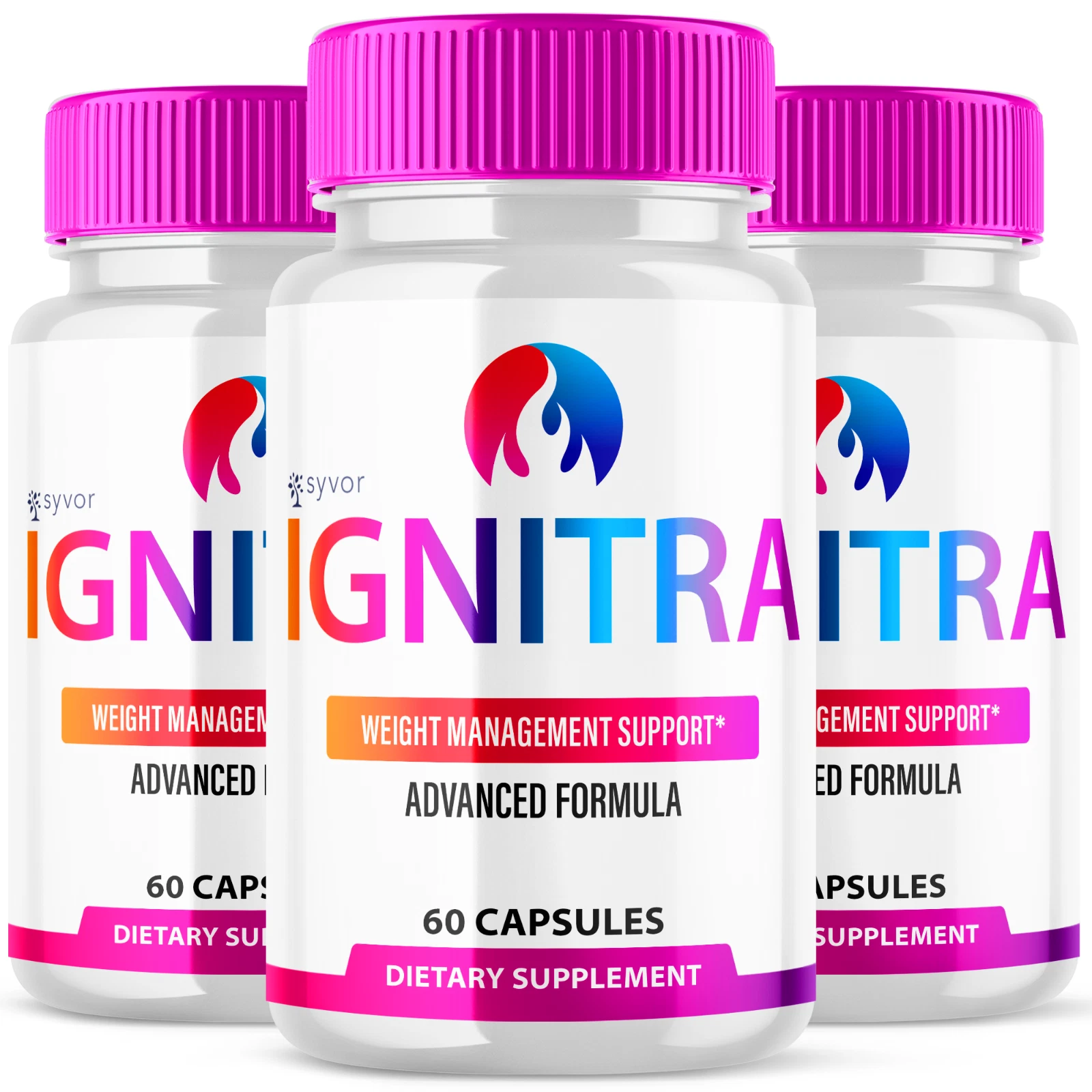 Ignitra Advanced Formula Natural Energy and Fitness Support Vitamin 180 Capsules