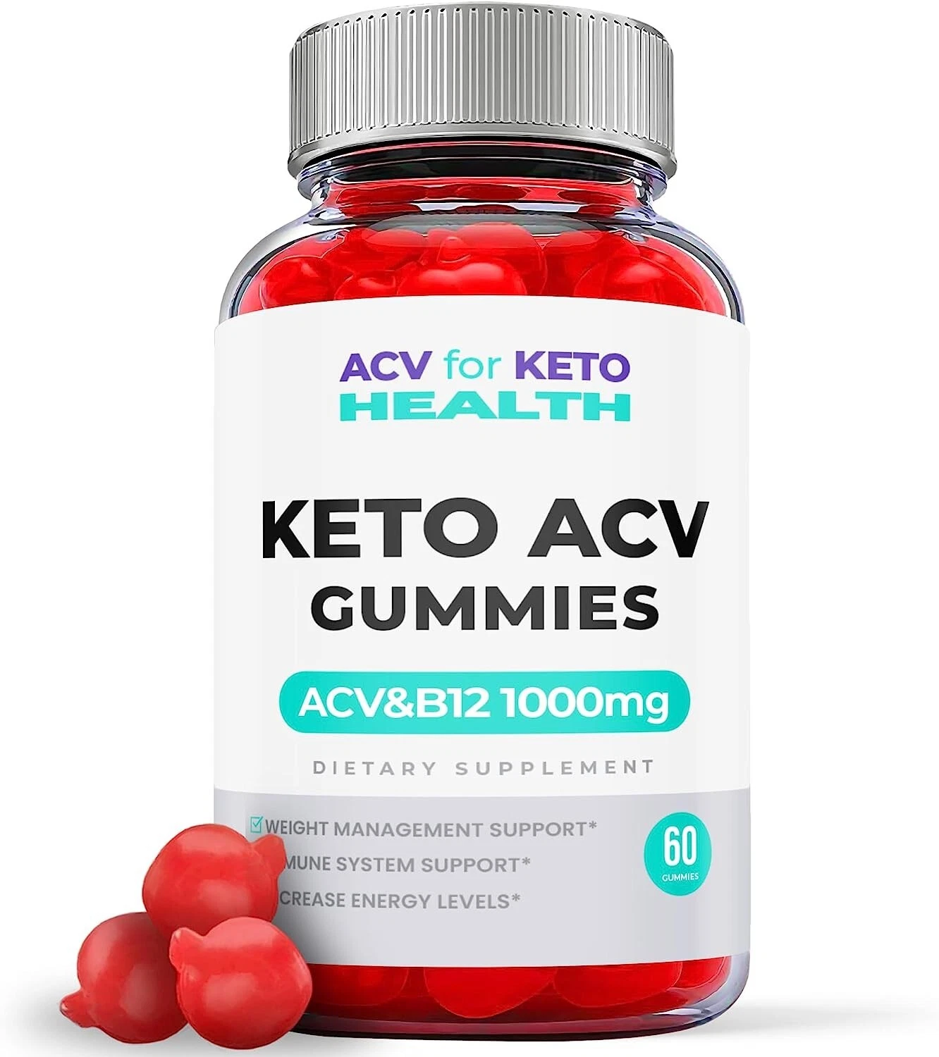 ACV for Keto Health Keto Gummies - Keto ACV Gummys OFFICIAL (1 Pack)