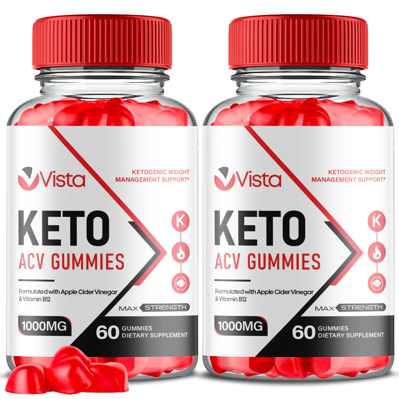 Vista Keto Gummies - Vista Keto ACV Gummys For Weight Loss OFFICIAL - 2 Pack
