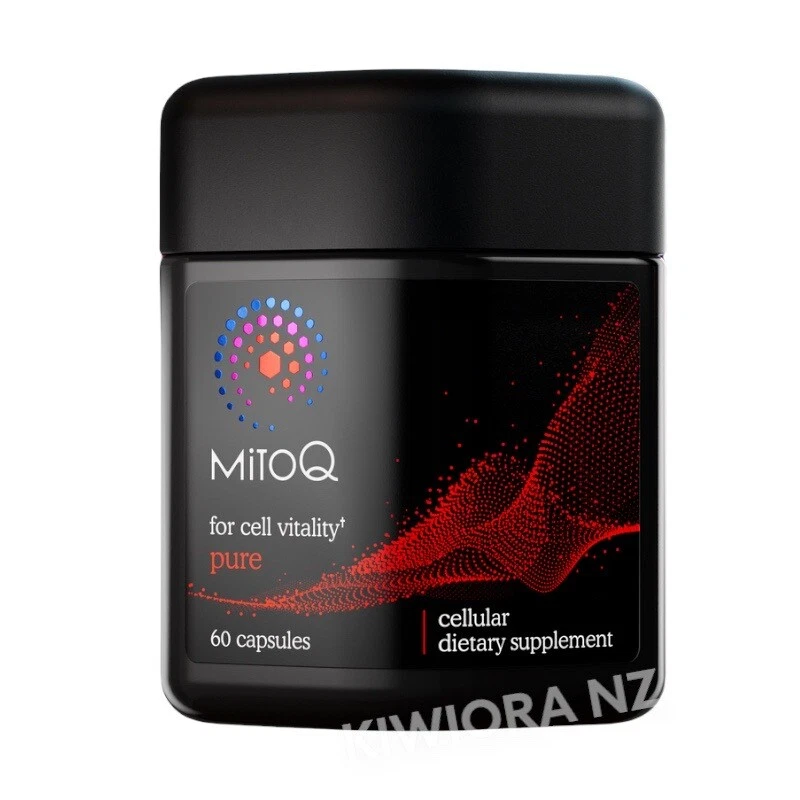 [MitoQ] 5mg Pure Antioxidant Energy Support Anti-Aging 60/180 Capsules