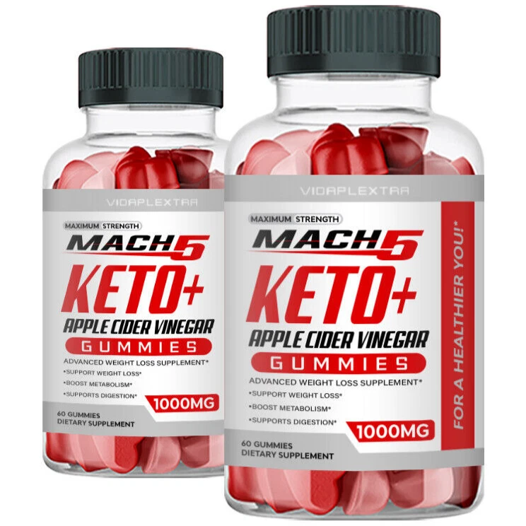 Mach5 Keto Gummies - Mach5 Keto Weight Loss Gummies (2 Pack)