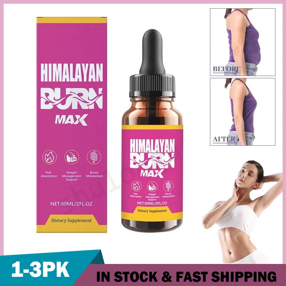 1~3PK Himalayan Burn Weight Loss Drops Himalayan Burn Strength Advanced Formula