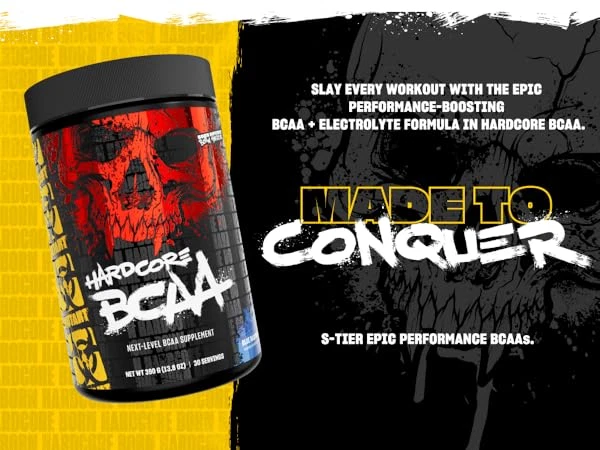 MUTANT® HARDCORE BCAA Next-Level S-Tier Amino Acids Electrolyte 30 Servings