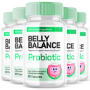 Belly Balance Advanced Digestive Support Probiotics Gut Supplement, 300 Capsules