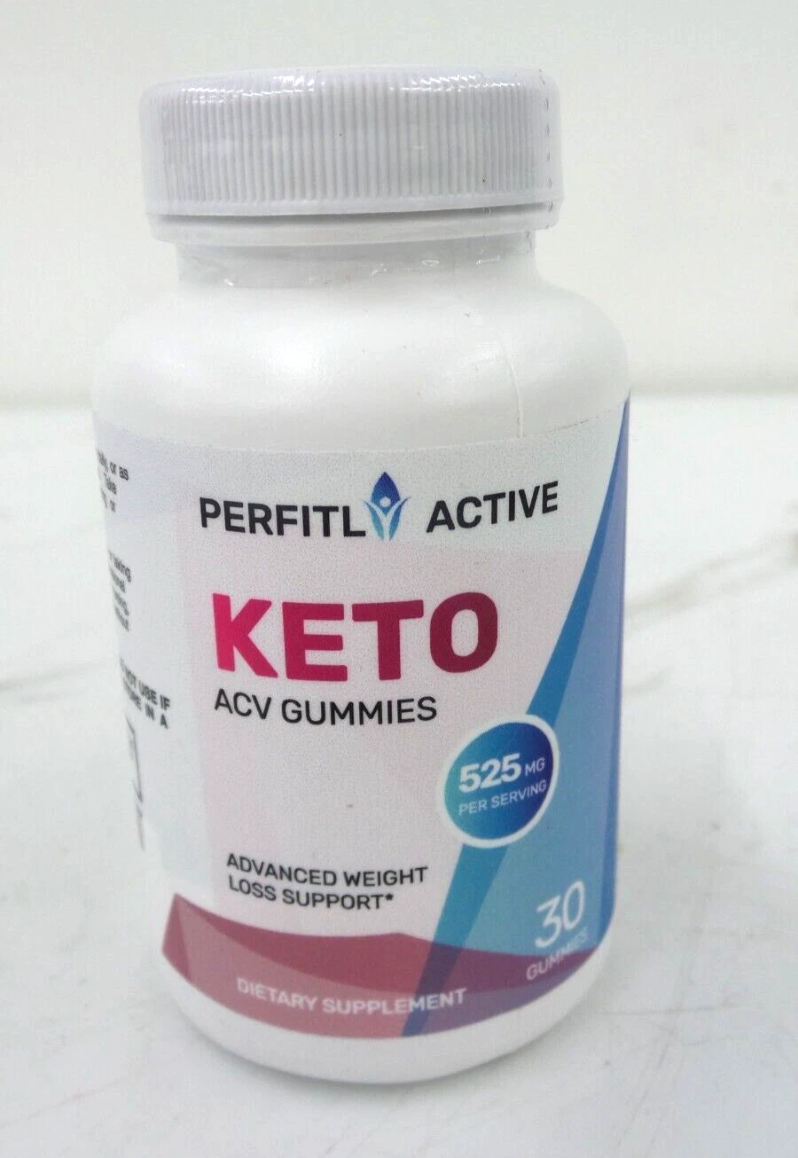 PERFITL ACTIVE KETO ACV GUMMIES 525MG 30 GUMMIES EXP: 2/26 (G133173-1 B-16)