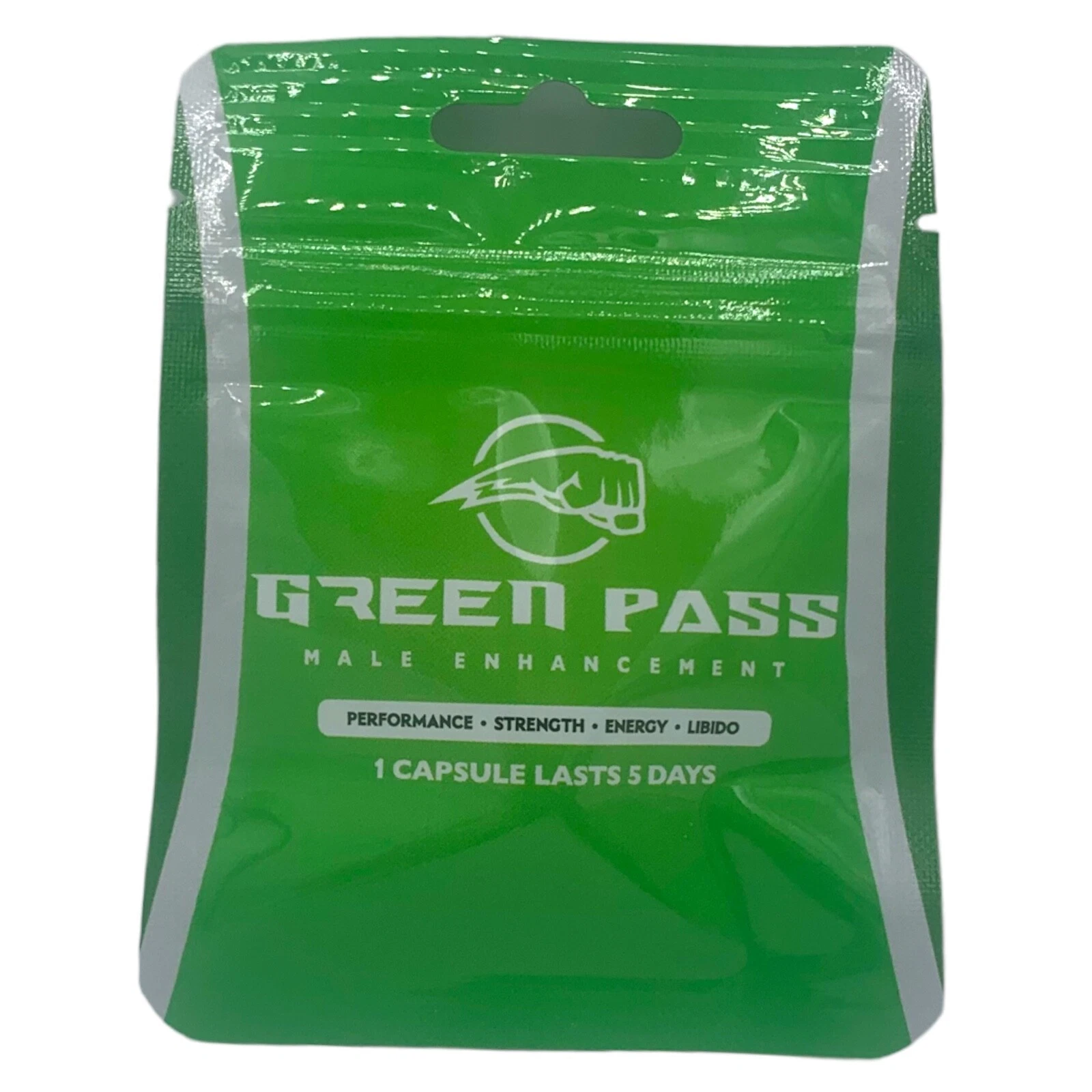 Green Pass Fast Acting Male Performance Enhancement Supplement 12 Pills
