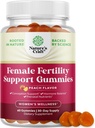 Nature's Craft Female Fertility Support Supplement for Women Peach 60 Gummies