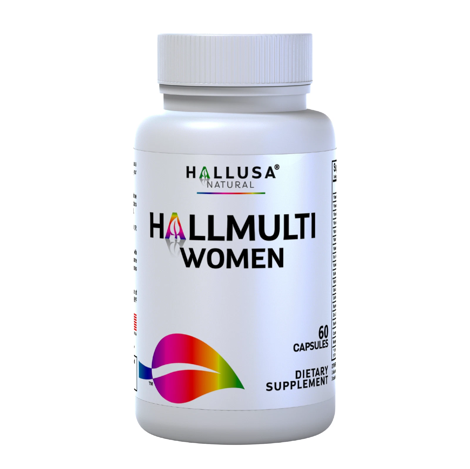Womens Multivitamin 60 Capsules for Daily Support Over 18 Vitamins and Minerals