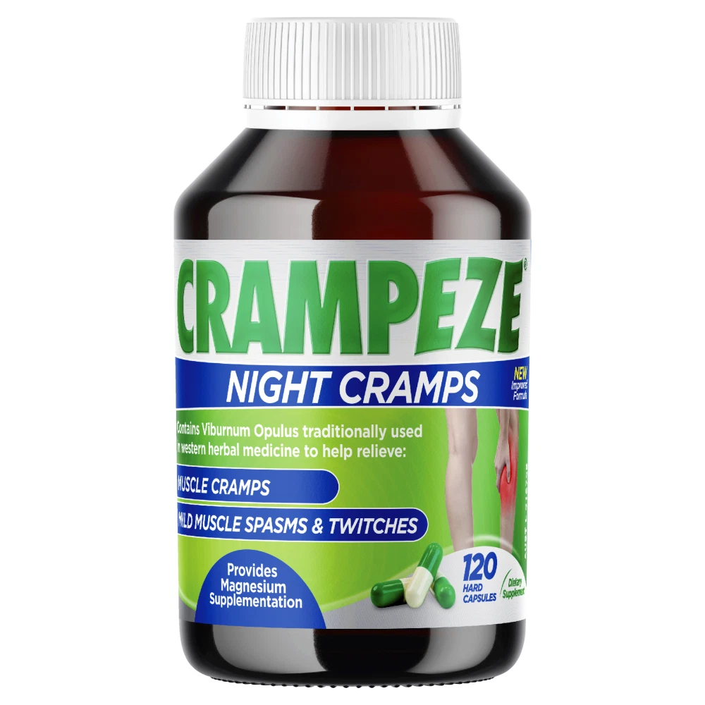 Crampeze Night Cramps 120 Capsules