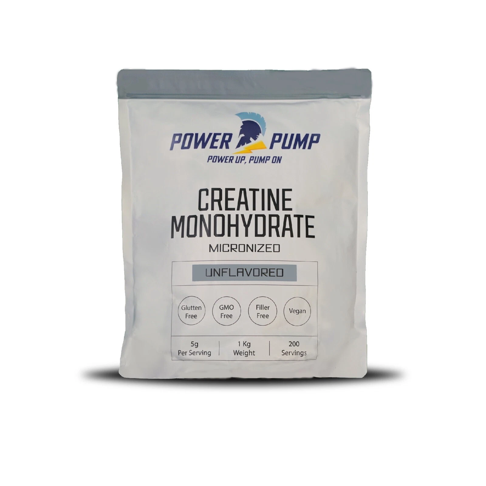 PowerPump | Pure Micronized Creatine Monohydrate Powder - 1kg